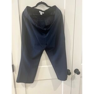 Liz Claiborne Navy Blue Straight Leg Dress Pants  Womens 18 capri